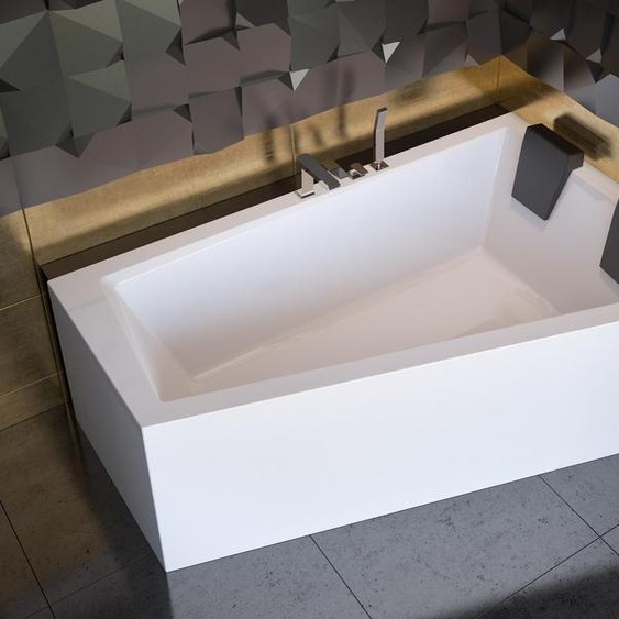 Design Badewanne Eck Badewannen Wannen Moderne Eckbadewanne Weiß Wanne Acryl
