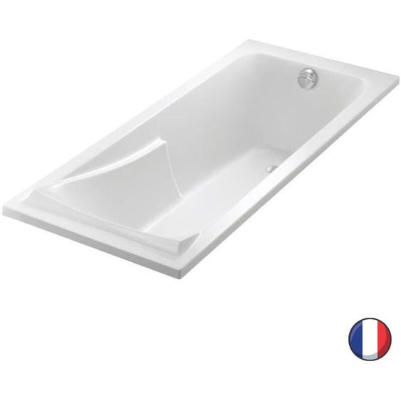 Jacob Delafon - Baignoire droite 180 x 80 Corvette acrylique