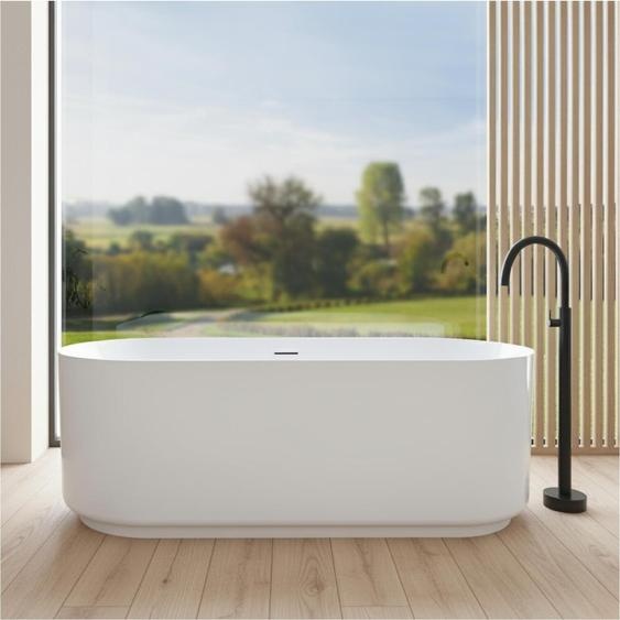 Baignoire îlot NAÏA en acrylique Lucite blanche 170cm