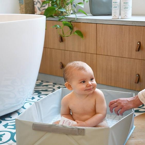 Baignoire pliable Pop Up Cameleo bleu vert