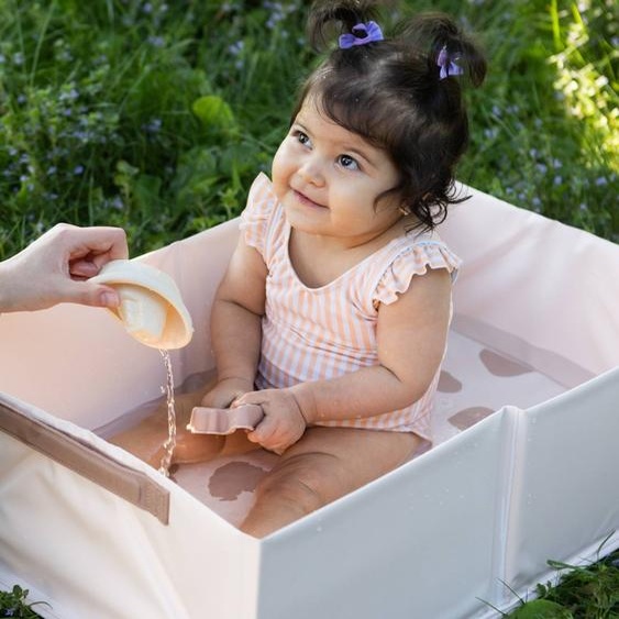 Baignoire pliable Pop Up Cameleo rose