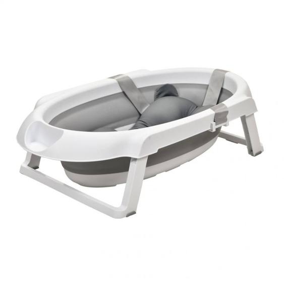 Baignoire Pliante Luigi Avec Pieds Et Réducteur Blanc