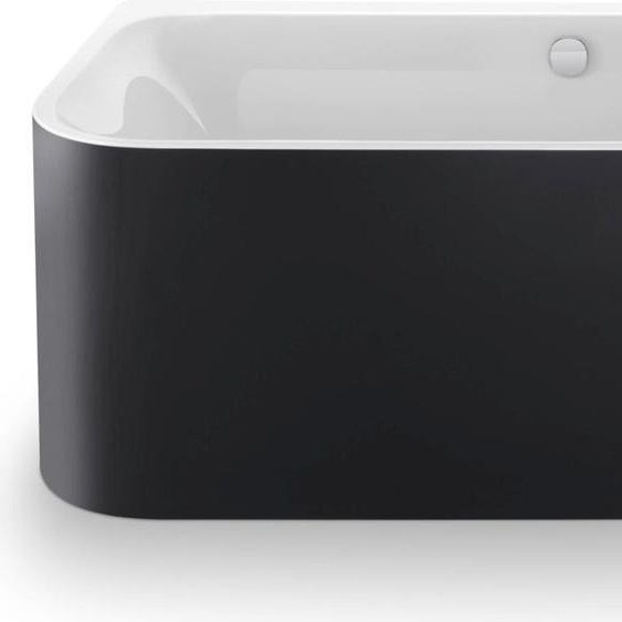 Baignoires Duravit Happy D.2 Plus, angle à gauche, 2 pentes de dos, revêtement acrylique moulé en graphite supermatt, 1800x800x460mm, 700449800000000