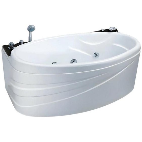 Bain à bulles Whirlpool Baignoire dhydromassage Bain de massage Baignoire de luxe 160x80 cm