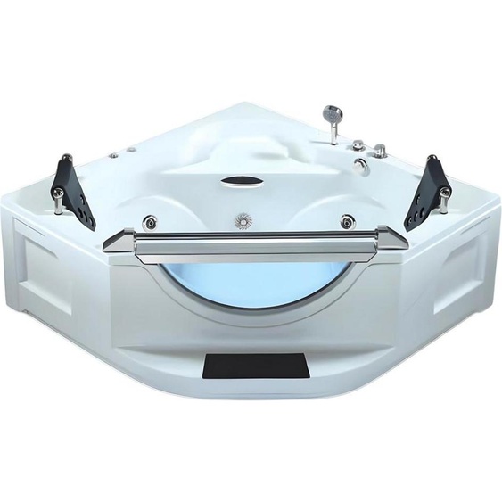 Bain de massage Whirlpool Whirlwanne Hot Tub Blubberbad Hydromassagewanne 165x165 cm