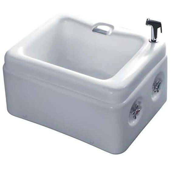Wellness-Fußbad Fußbadewanne Fußpflegewanne Pedikürebecken Fußwanne 61x48 cm