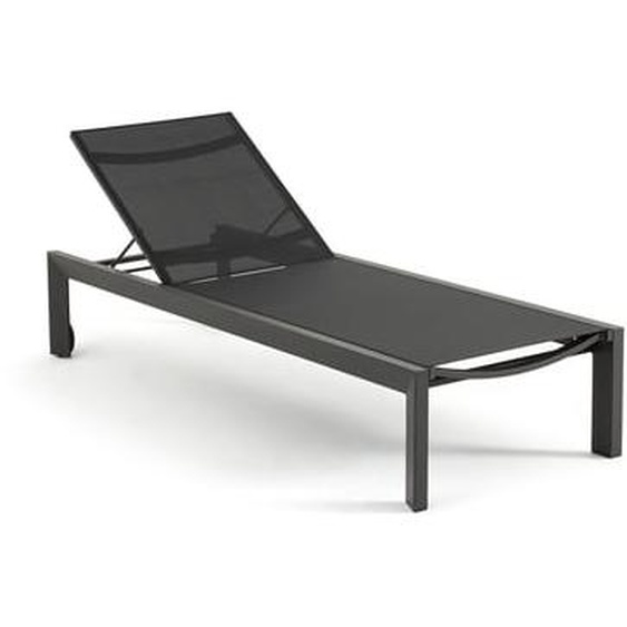 Bain de soleil aluminium et textilène, Lolara
