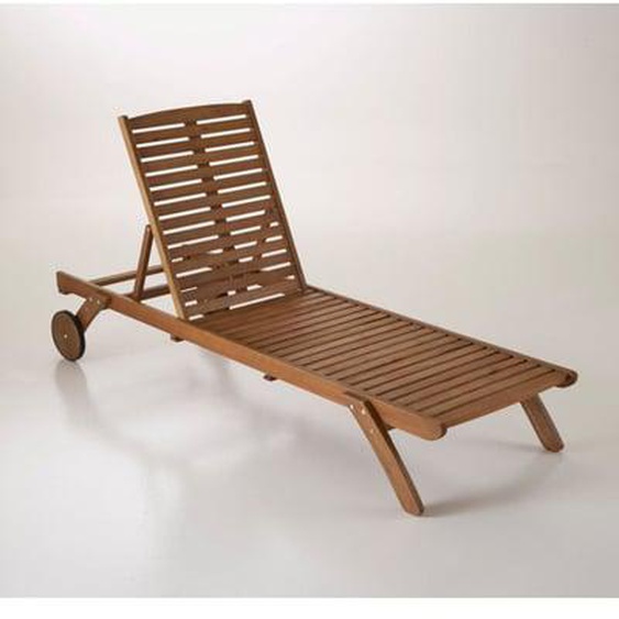 Bain de soleil, chaise longue, eucalyptus