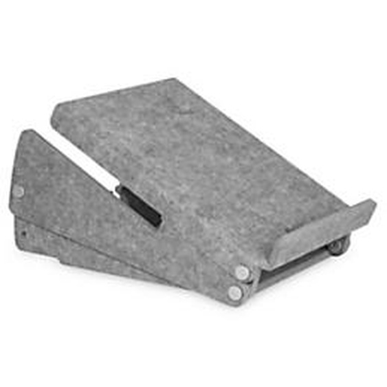 Bakker Elkhuizen Ergo-Top 320 Circular - Support réglable écologique pour ordinateur portable - Gris