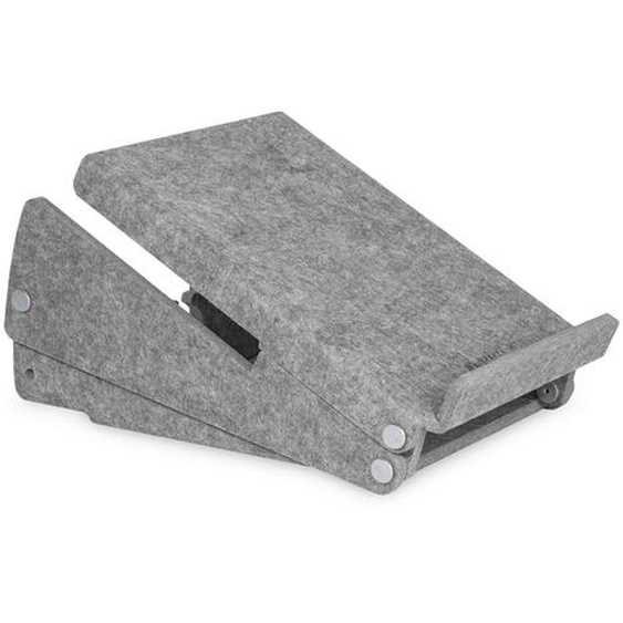 Bakker Elkhuizen Ergo-Top 320 Circular - Support réglable écologique pour ordinateur portable - Gris