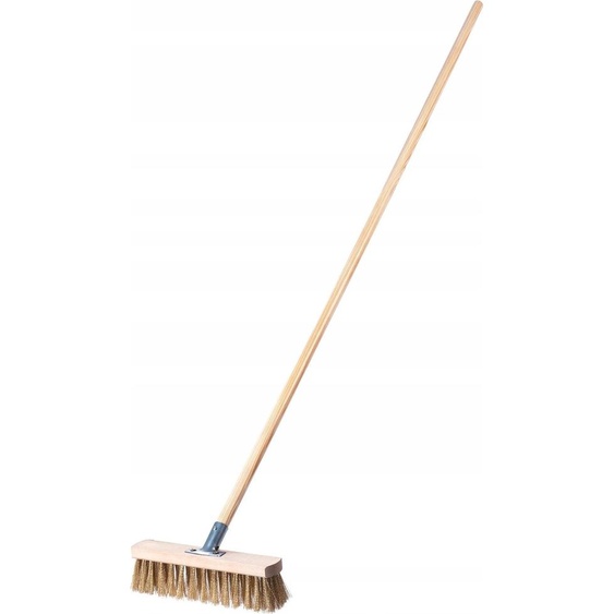 Balai de rue Balai - Tête de balai - 30 cm - Pour cour et trottoir