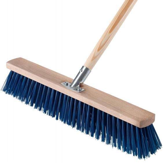 Balai Froson KADAX, balai de rue à long manche, balai large en nylon, 50 cm