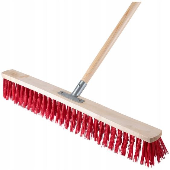 Balai Froson KADAX, balai de rue à long manche, balai large en nylon, 70 cm
