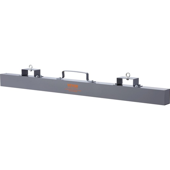 Balai magnétique Balayeuse magnétique 1520 mm, Magnetic Sweeper Magnétique Balai magnétique Levier magnétique Force magnétique 42,2 kg Collecteur de copeaux magnétique Balayeuse de sol