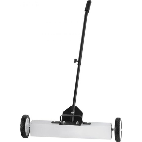 Balai magnétique - Balayeuse magnétique 77-113 cm - Balayeuse magnétique 22,6 kg - Force magnétique - Collecteur de copeaux