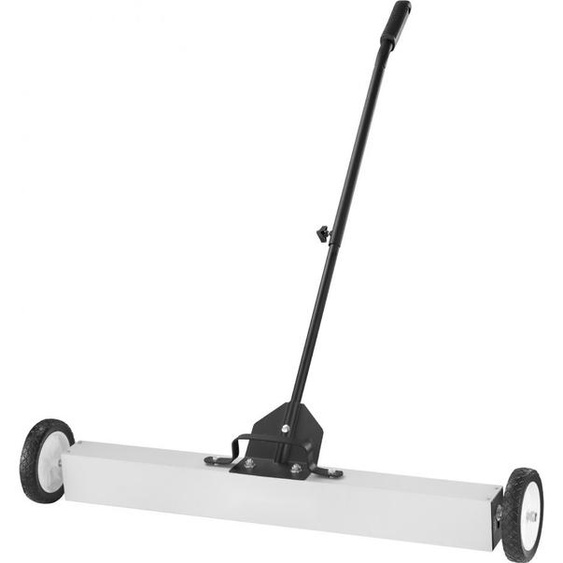 Balai magnétique-Balayeuse magnétique 77-113 cm - Collecteur de copeaux magnétique 24,9 kg - Balayeur de sol Force magnétique - Balai magnétique Levier magnétique