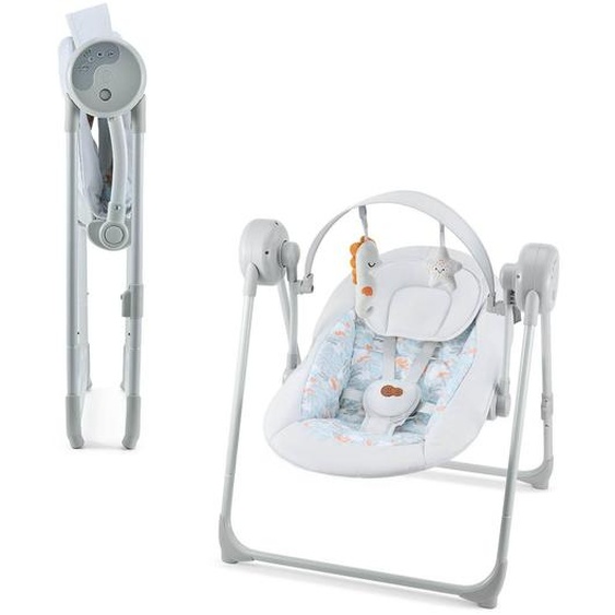 Balancelle Transat Électrique Pour Bébé Gris