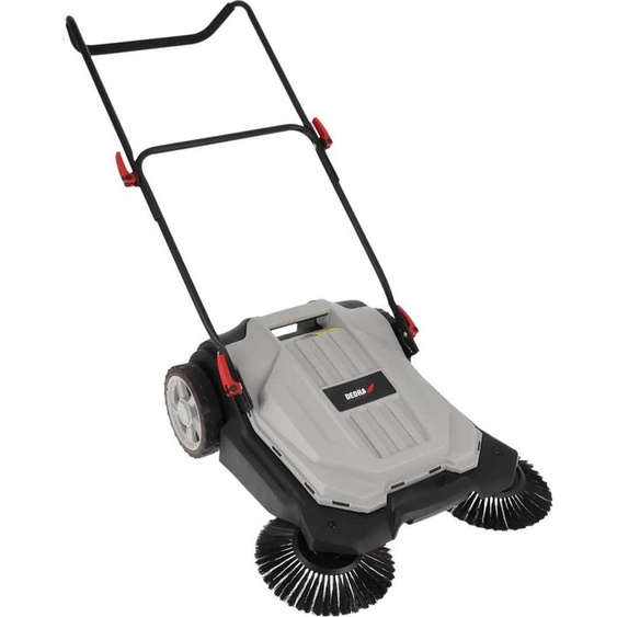 Balayeuse manuelle DEDRA DED8802 3 brosses, largeur de nettoyage 650mm, réservoir 18l