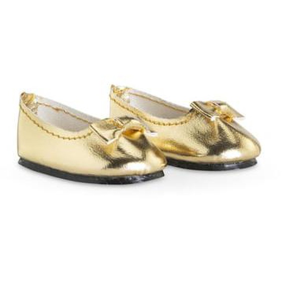 Ballerines Dorées Chaussures pour poupée Ma Corolle 36cm,