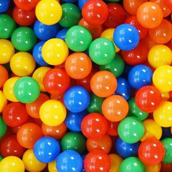 Balles de jeu 250 pcs multicolore