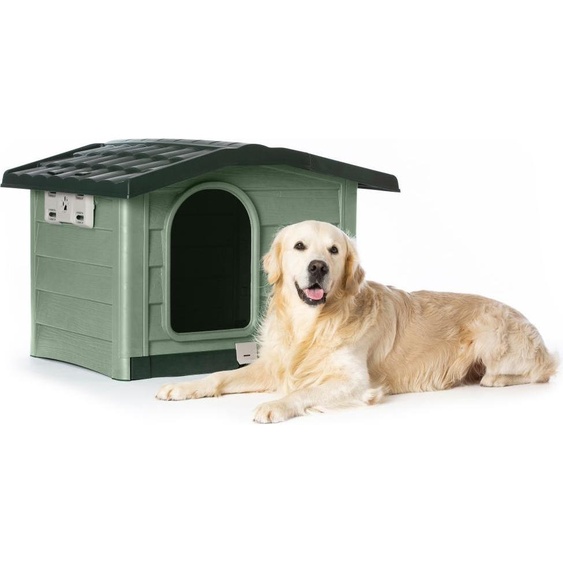 Bama Pet Cuccia Hondenhok 110x94x77 cm Groen