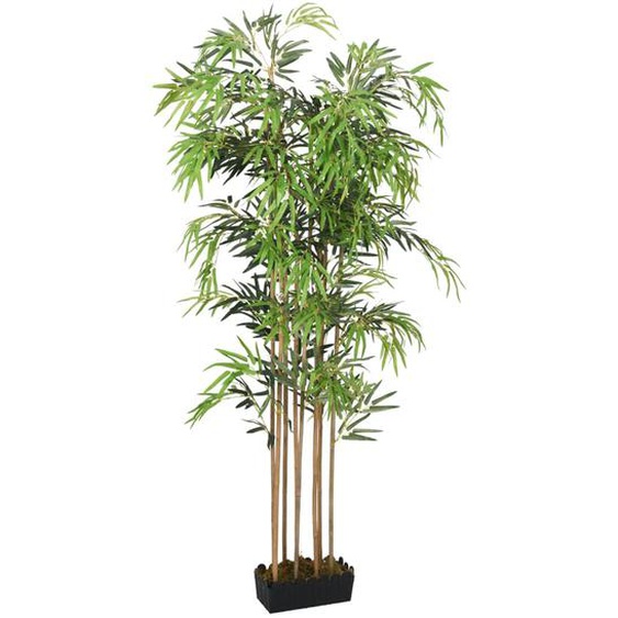 Bambou artificiel 1095 feuilles 150 cm vert
