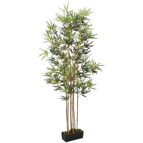 Bambou artificiel 1104 feuilles 180 cm vert