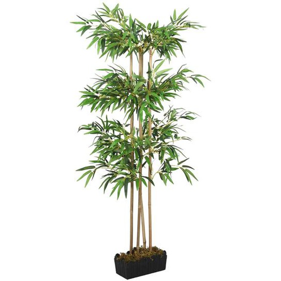 Bambou artificiel 1216 feuilles 180 cm vert