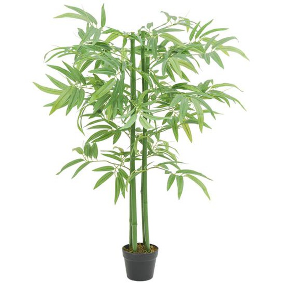 Bambou artificiel 384 feuilles 120 cm vert