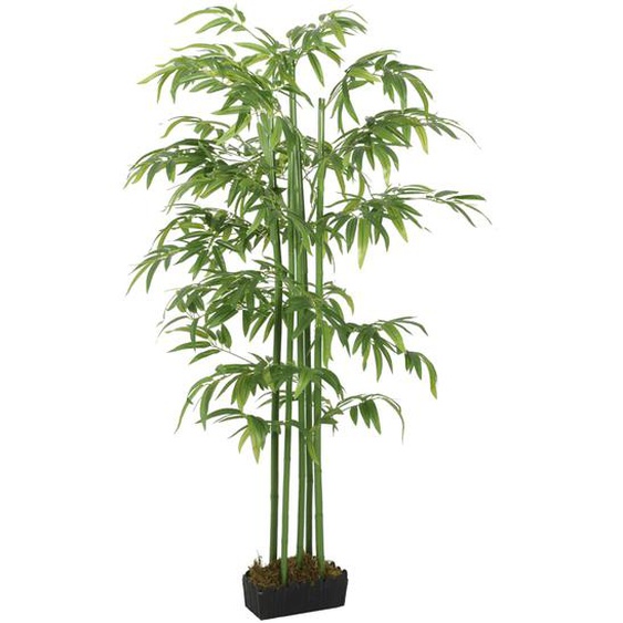 Bambou artificiel 576 feuilles 150 cm vert