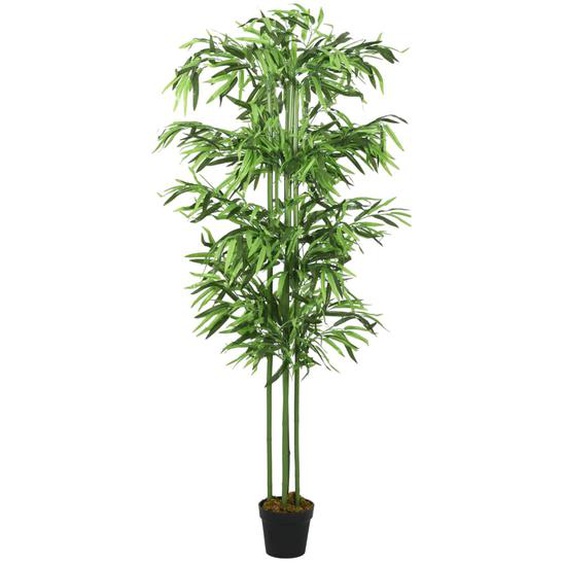 Bambou artificiel 576 feuilles 150 cm vert