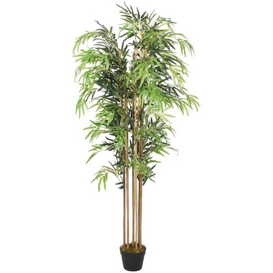 Bambou artificiel 730 feuilles 120 cm vert