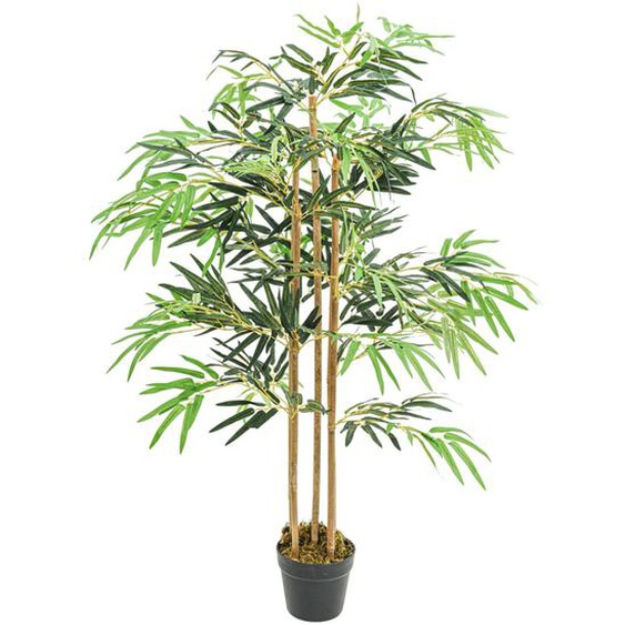 Bambou artificiel 730 feuilles 120 cm vert