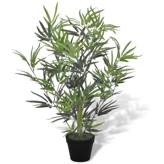Bambou artificiel avec pot 80 cm