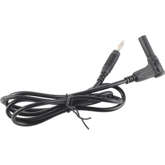 Banana Plug Test Leads Kit Protection Type Electrical Multimeter Leads Set J.70012 4mmBlack