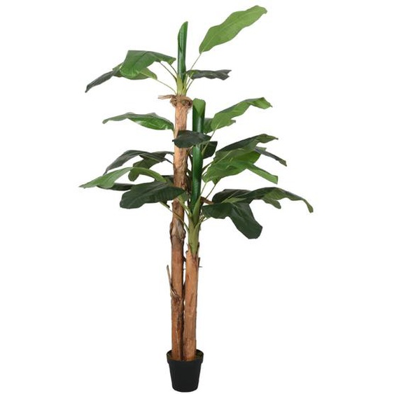 Bananier artificiel 22 feuilles 200 cm vert