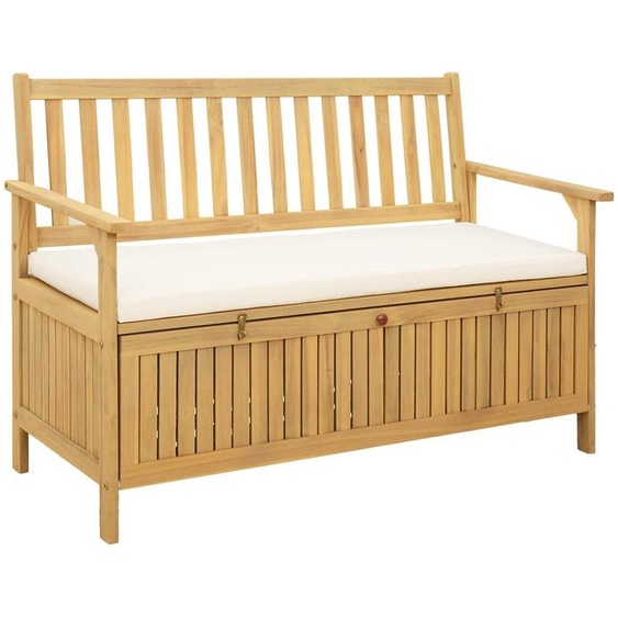 Banc de rangement 2 -Seater 120 x 63 x 84 cm Rectangulaire