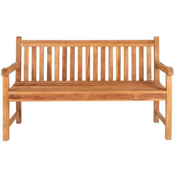 Banc - CABO - Teck - Bois massif - Marron - Blanc - 150 x 92 x 62 cm