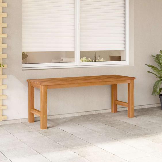 Banc de jardin 114 cm bois de teck solide