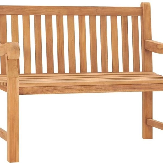 Banc de jardin 114 cm bois de teck solide