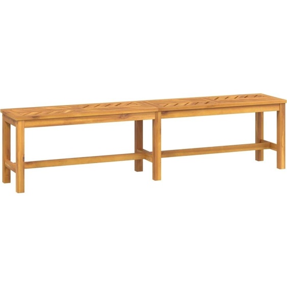 Banc de jardin 180 cm bois massif dacacia