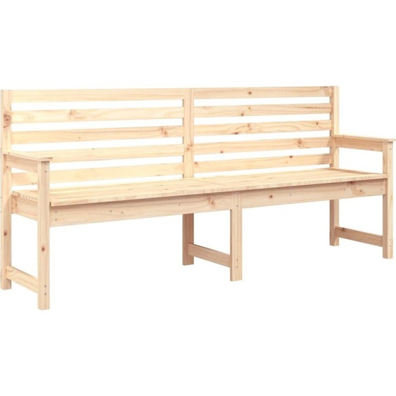 Banc de jardin 203,5x48x91,5 cm bois massif de pin
