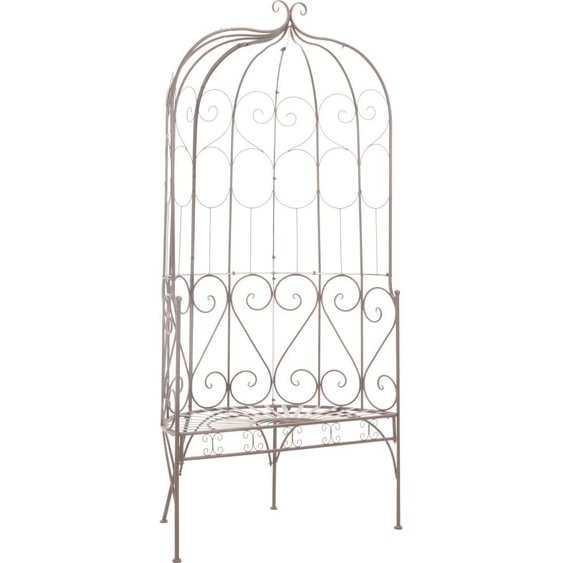 Banc de jardin 95 cm Fer Marron antique