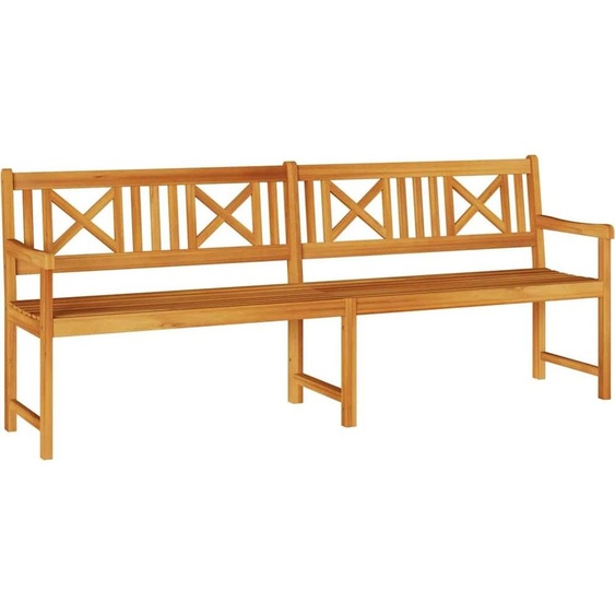 Banc extérieur Naturel 220 x 56 x 90 cm Bois dAcacia Massif