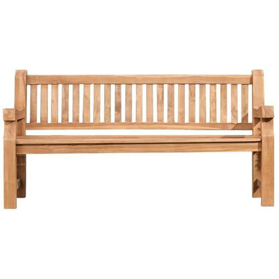 Banc de jardin - CLP - JACKSON - Bois massif de teck - Résistant aux intempéries - 5 tailles disponibles