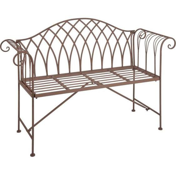 Banc de jardin en métal