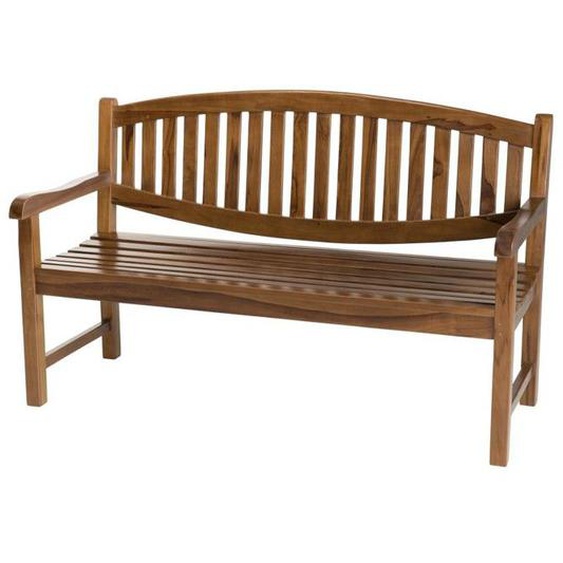 Banc De Jardin En Teck Huilé troxi 150cm Naturel - Paris Prix Marron