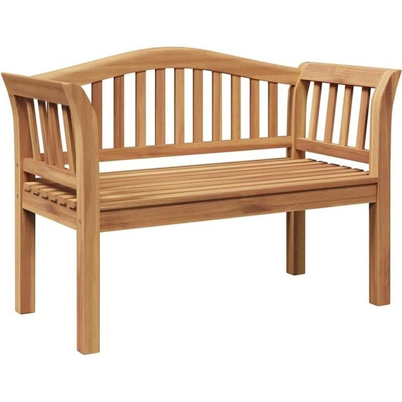 banc Marron 120 x 53,5 x 85 cm Bois de teck massif