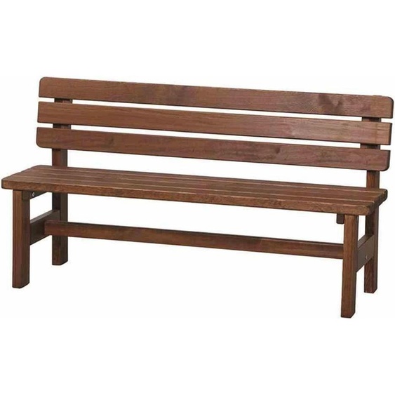 Banc de jardin TessinTessin bois 2 places marron 2 places