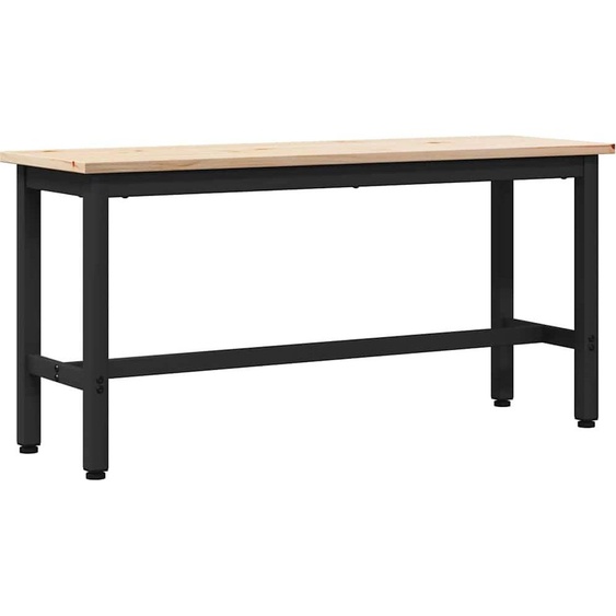 Banc de salle à manger Naturel 100 x 32,5 x 49 cm